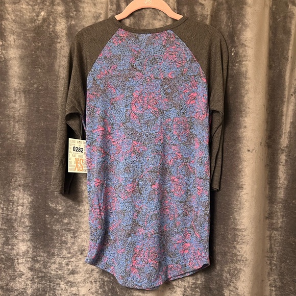 LuLaRoe "Randy" Raglan Knit Tee - Picture 6 of 6